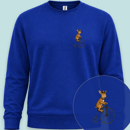 Ree op antieke fiets Sweater