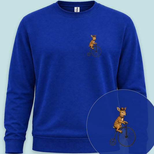 Ree op antieke fiets Sweater