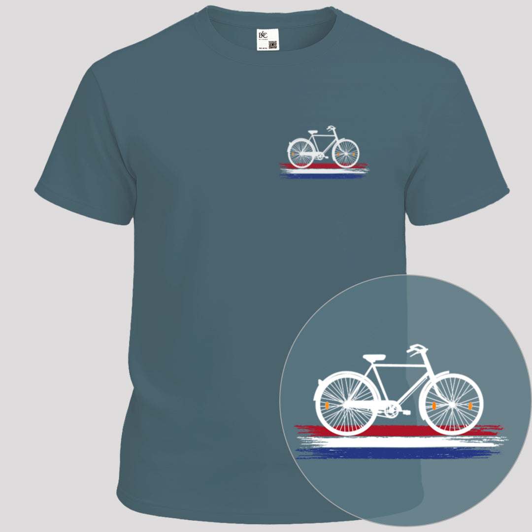 Nederland Fietsland wit T‑Shirt