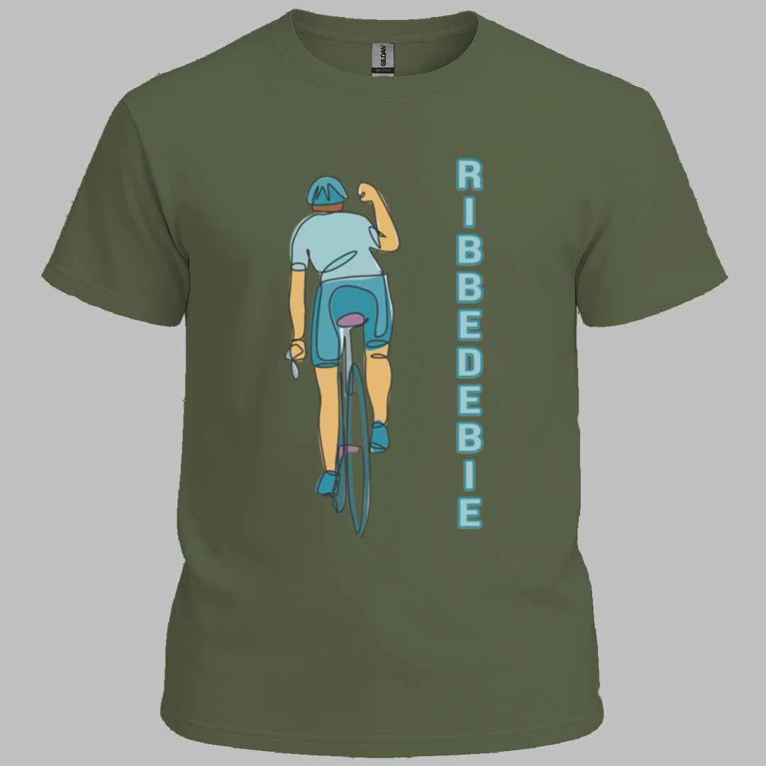 Ribbedebie verticaal T-Shirt