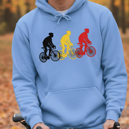 Koersfan Driekleur Hoodie