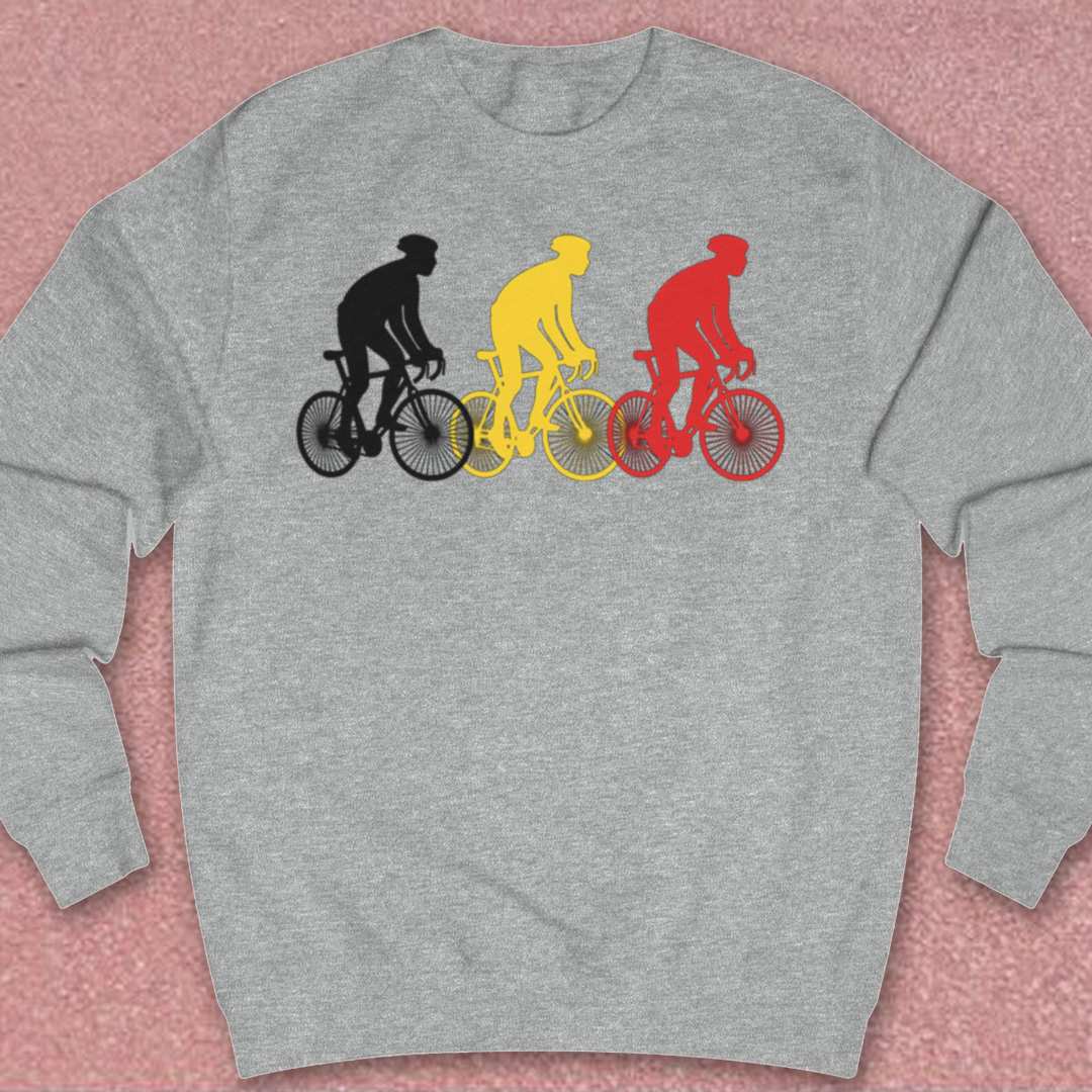 Koersers Belgische driekleur Sweatshirt