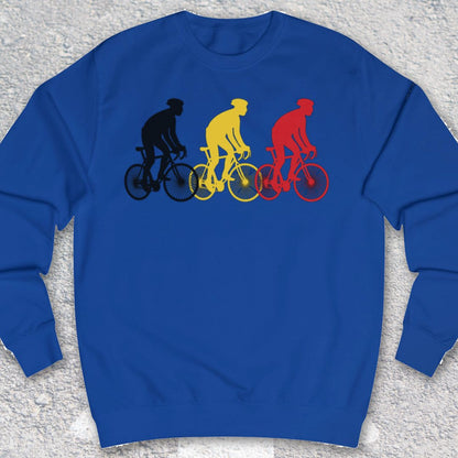 Koersers Belgische driekleur Sweatshirt