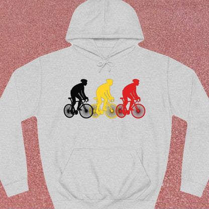Koersfan Driekleur Hoodie