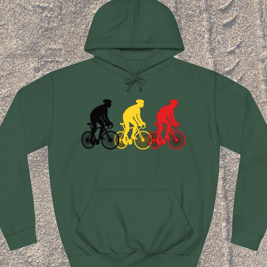 Koersfan Driekleur Hoodie