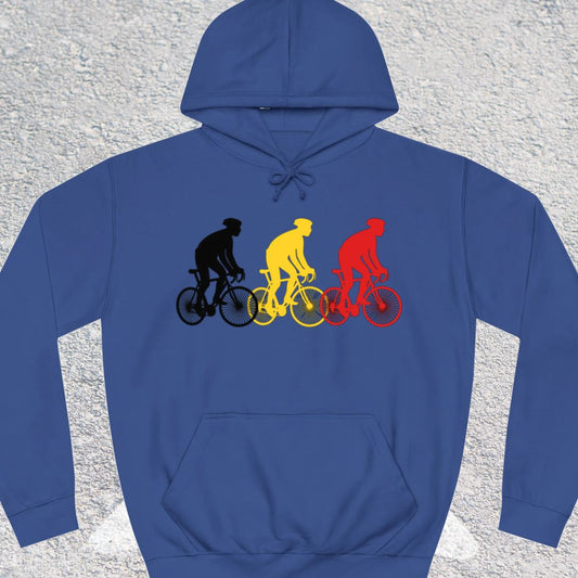 PedalShirt Hoodie Koningsblauw L