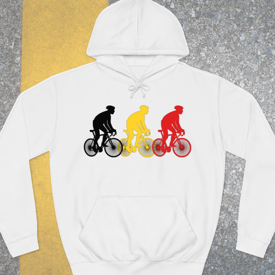 Koersfan Driekleur Hoodie