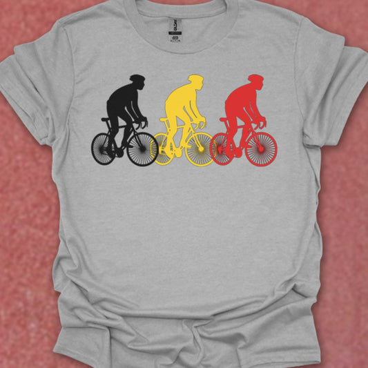 Koersers Belgische driekleur T-Shirt