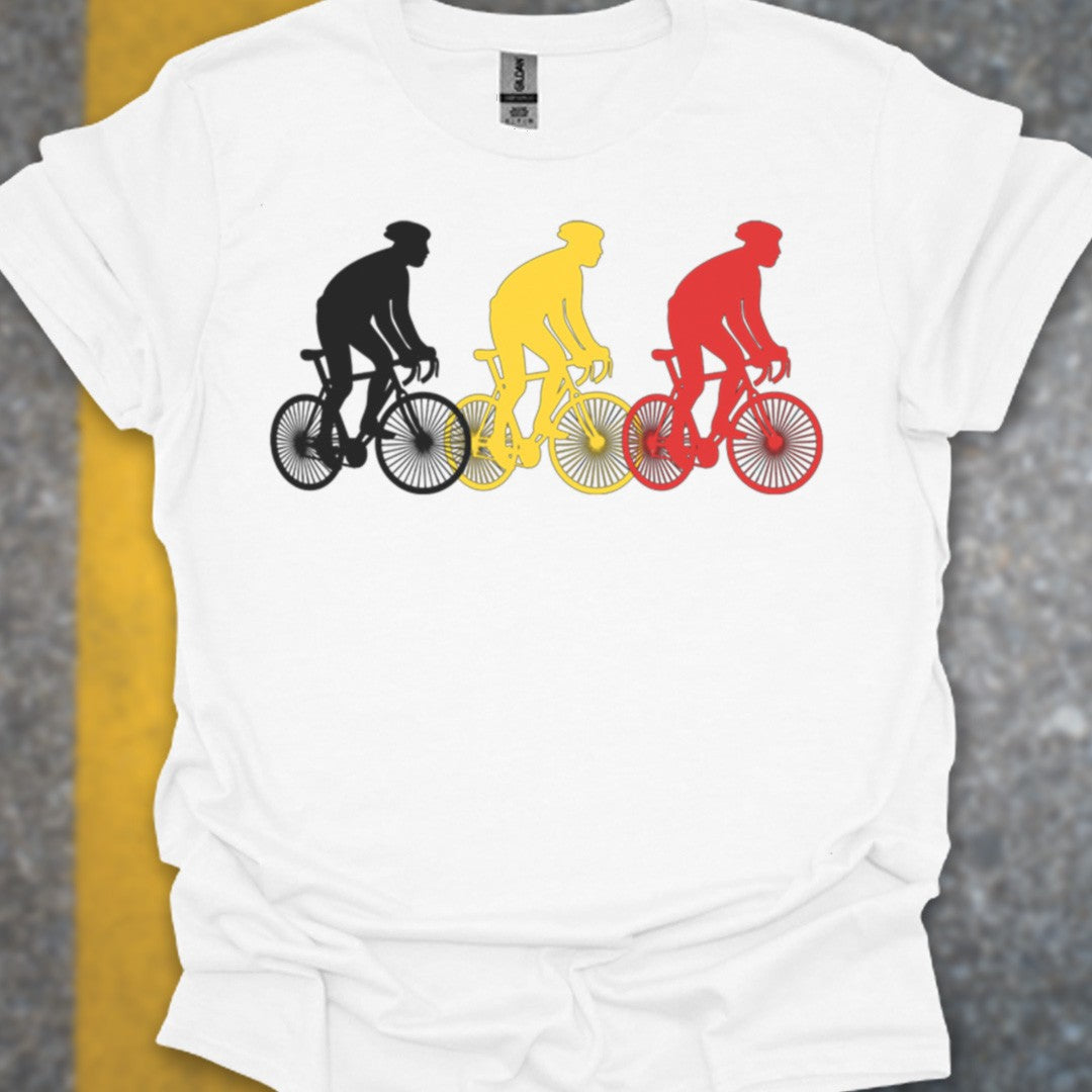 Koersers Belgische driekleur T-Shirt