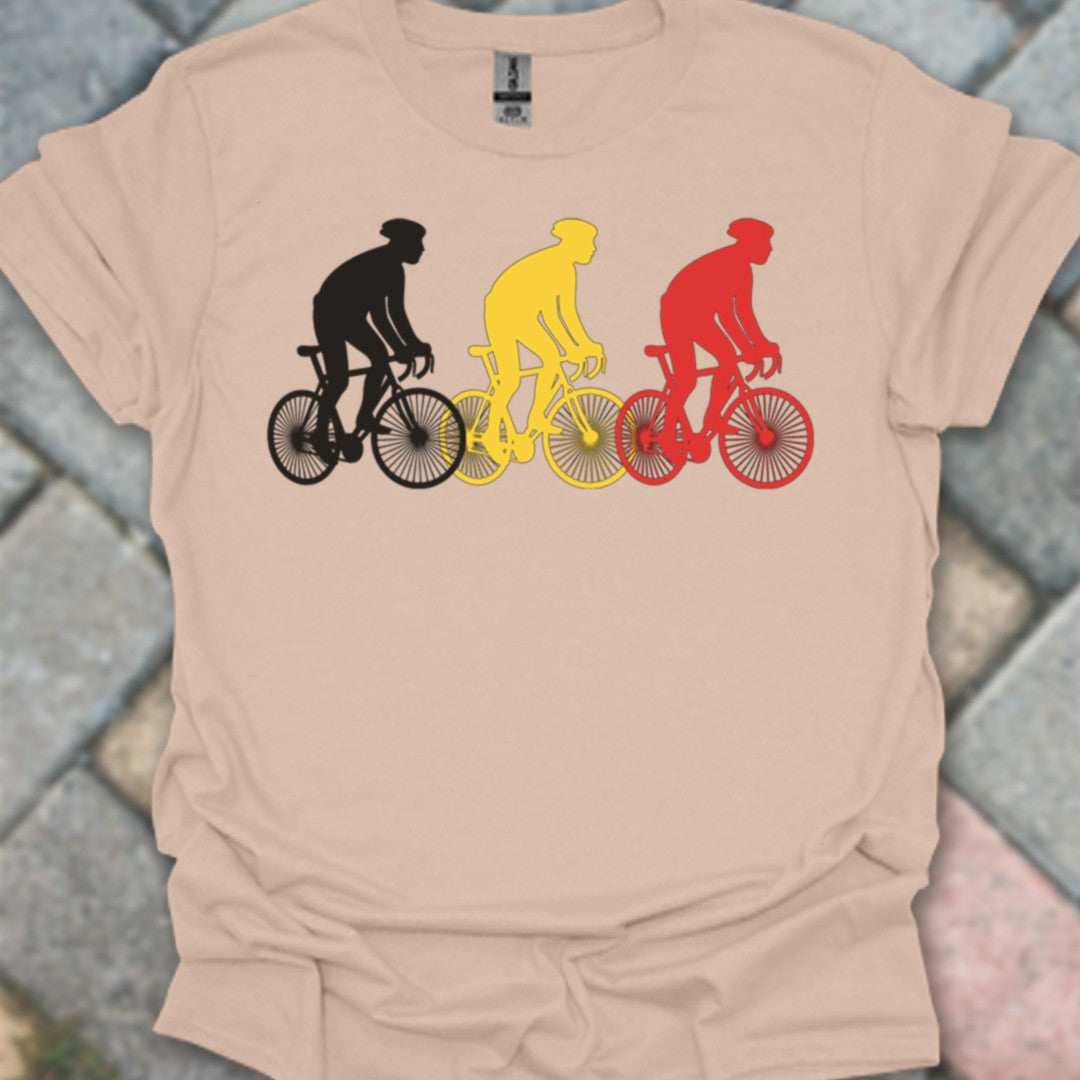 Koersers Belgische driekleur T-Shirt