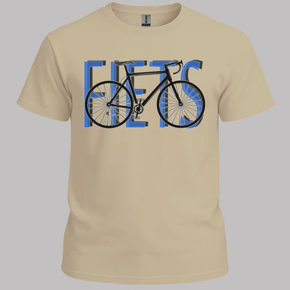 Fiets blauw T‑Shirt