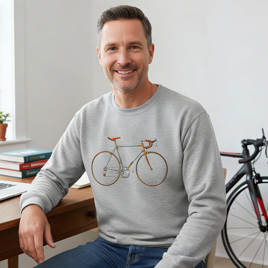 Retro racefiets Sweater