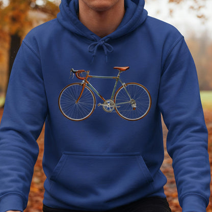 Retro racefiets Hoodie