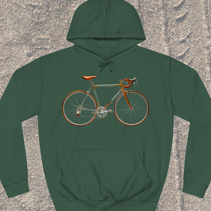 Retro racefiets Hoodie