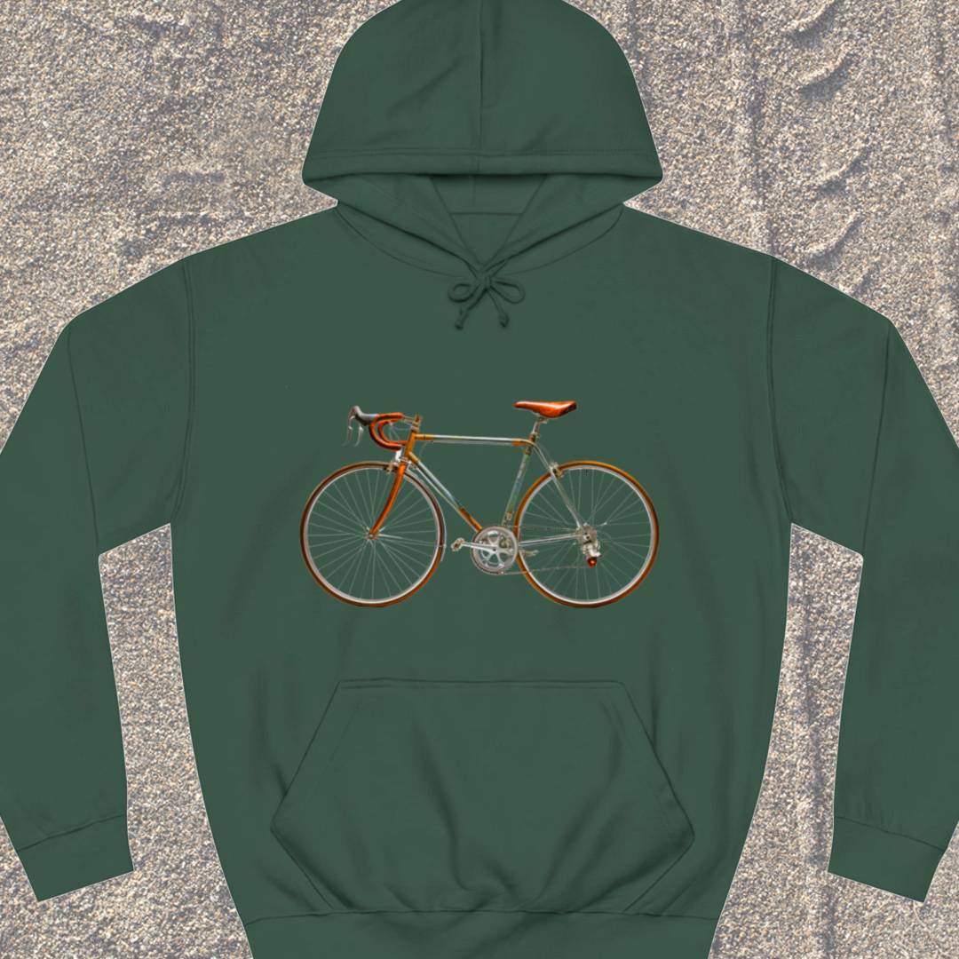 Vintage racefiets Hoodie
