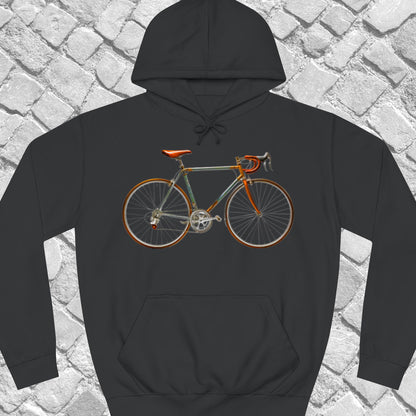 Retro racefiets Hoodie