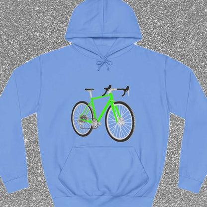 Gravelbike groen Hoodie