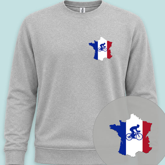 Frankrijk Tourland Blauw Sweater