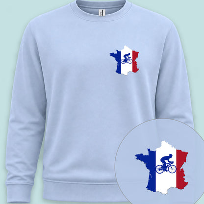 Frankrijk Tourland Blauw Sweater