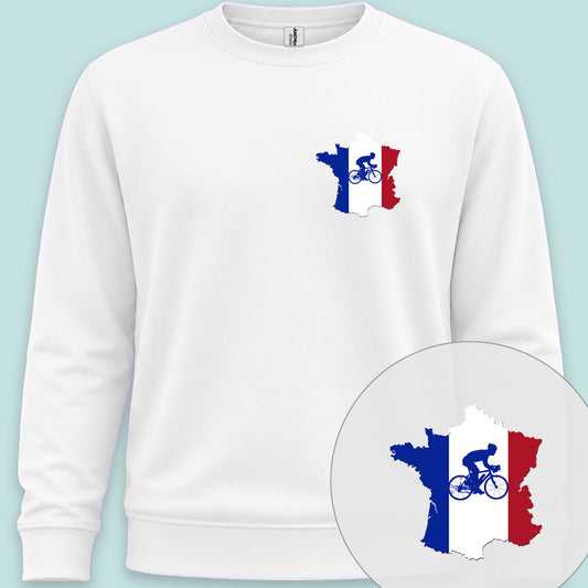 Frankrijk Tourland Blauw Sweater