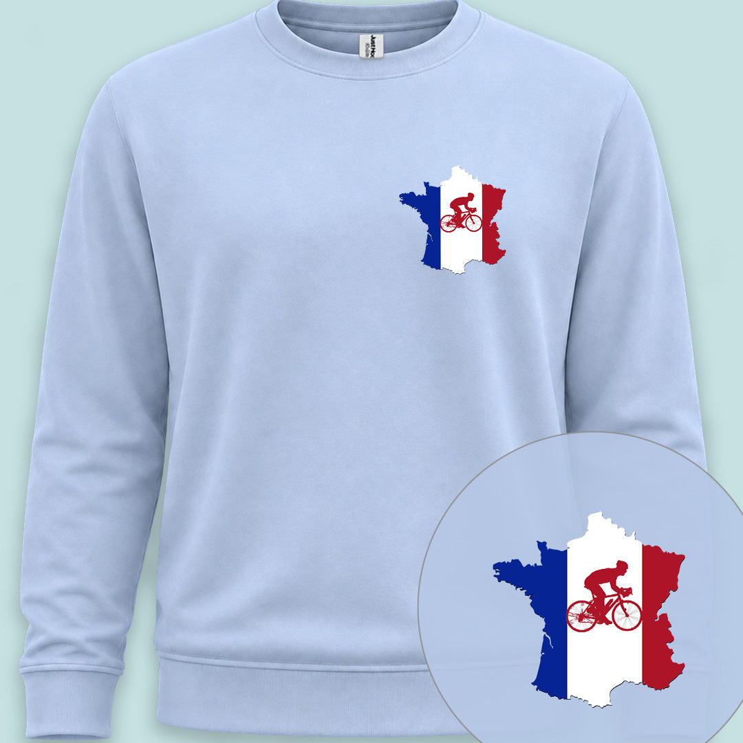 Frankrijk Tourland Rood Sweater
