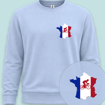 Frankrijk Tourland Rood Sweater