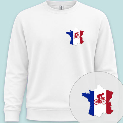 Frankrijk Tourland Rood Sweater