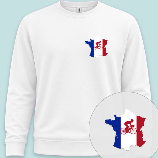 Frankrijk Tourland Rood Sweater