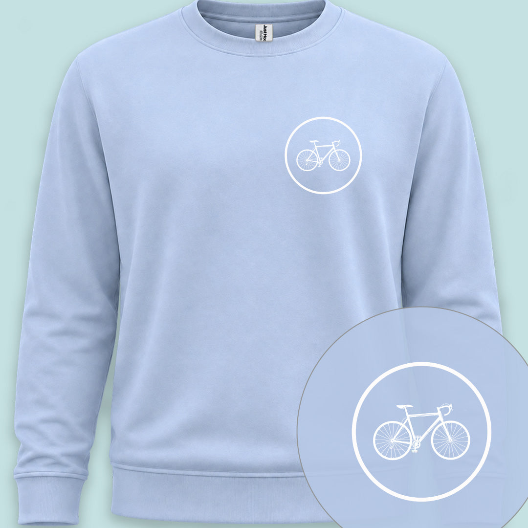 Koersfiets cirkel wit Sweater