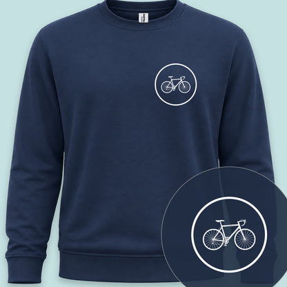 Koersfiets cirkel wit Sweater