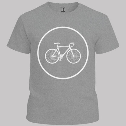 Racefietspad wit T‑Shirt