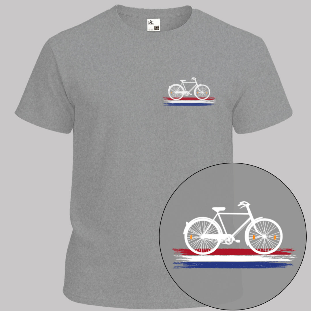 Nederland Fietsland wit T‑Shirt