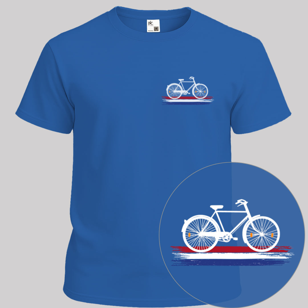 Nederland Fietsland wit T‑Shirt