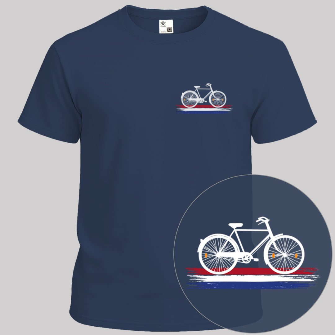 Nederland Fietsland wit T‑Shirt