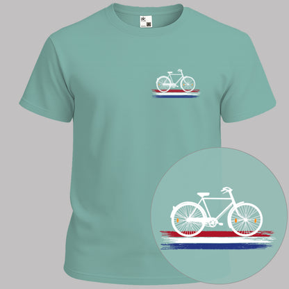 Nederland Fietsland wit T‑Shirt