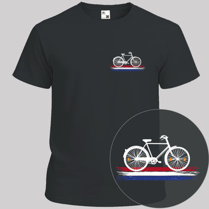Nederland Fietsland wit T‑Shirt