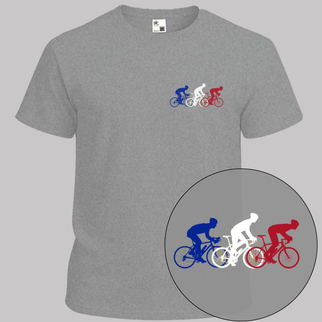 T‑shirt Cycliste tricolore France