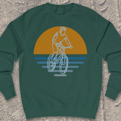 MTB zonsondergang Sweater