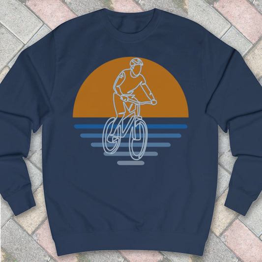 MTB zonsondergang Sweater