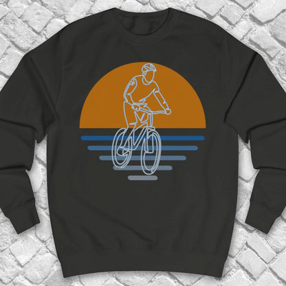 MTB zonsondergang Sweater