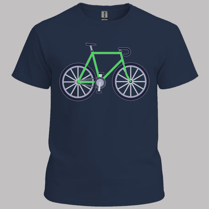 Racefiets groen T‑Shirt