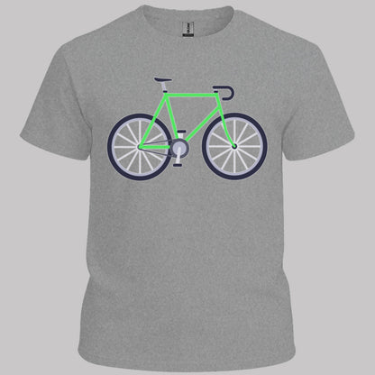 Racefiets groen T‑Shirt