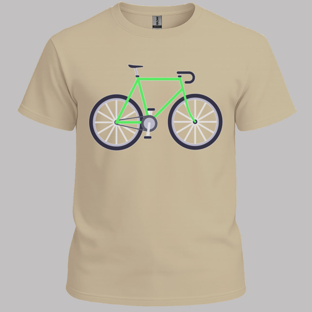 Racefiets groen T‑Shirt