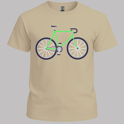 Racefiets groen T‑Shirt