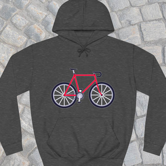 Racefiets rood Hoodie