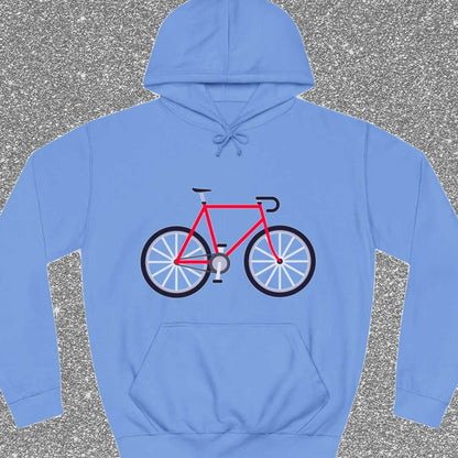 Racefiets rood Hoodie