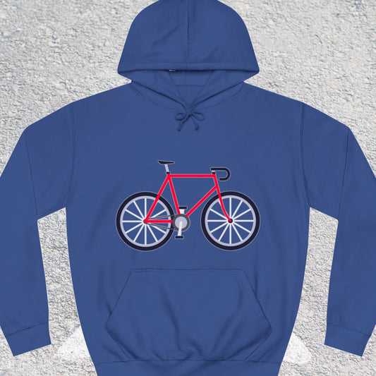 Racefiets rood Hoodie