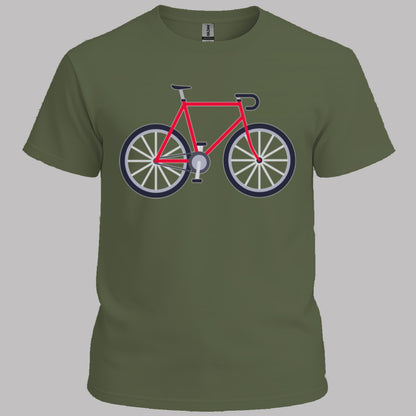 Racefiets rood T‑Shirt