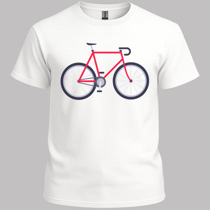 Racefiets rood T‑Shirt