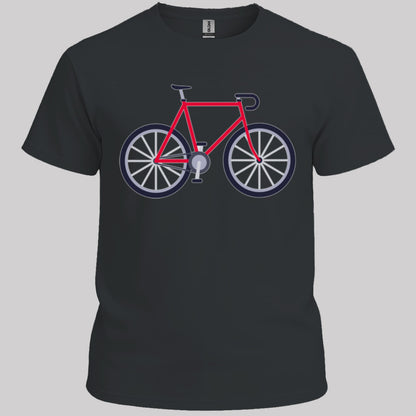 Racefiets rood T‑Shirt